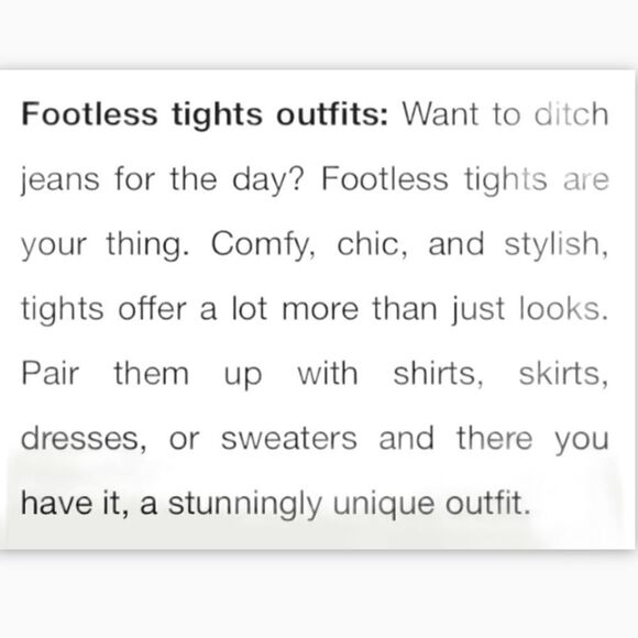 REVOLVE Plush Extra Soft Fleece Lined Footless Gray Tights Sizes S/M - Picture 10 of 12